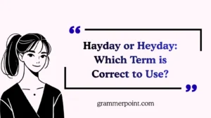 Hayday or Heyday